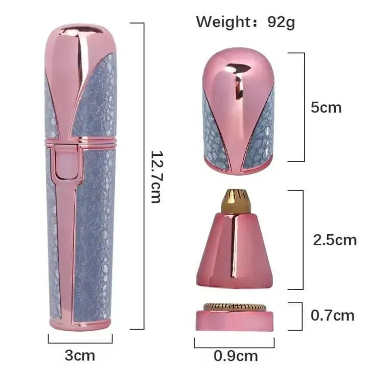 Rechargeable Eyebrow Trimmer for Women with USB Charging - Image 3