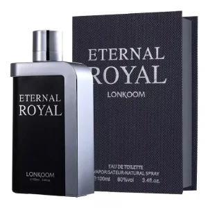 Eternal Royal Perfume for Men 100ml Black Silver Bottle