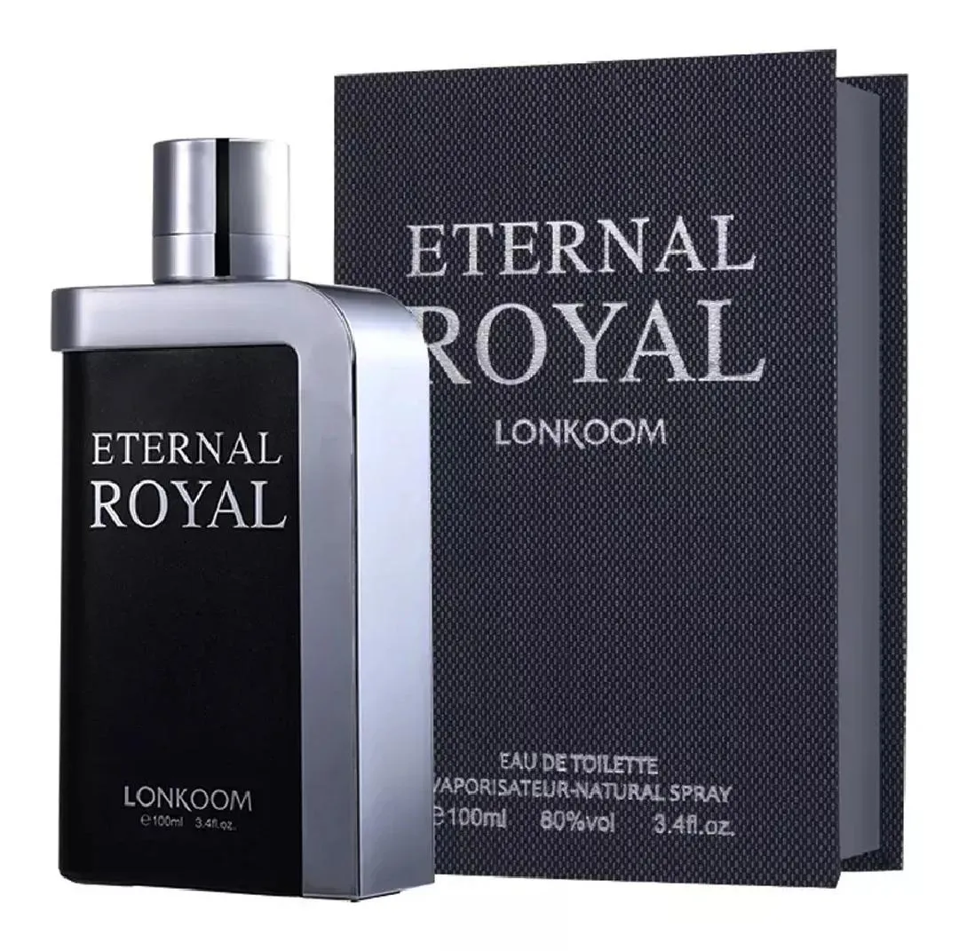 Eternal Royal Perfume for Men 100ml Black Silver Bottle