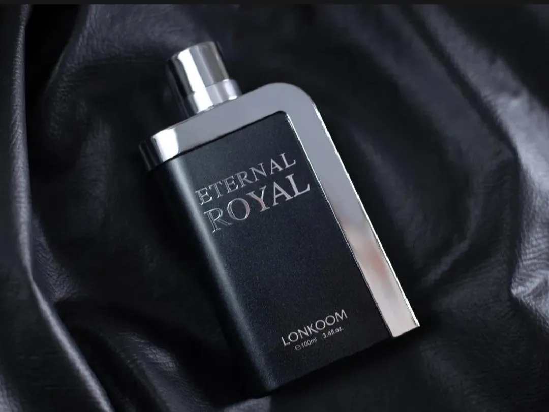 Eternal Royal Perfume for Men 100ml Black Silver Bottle - Image 8