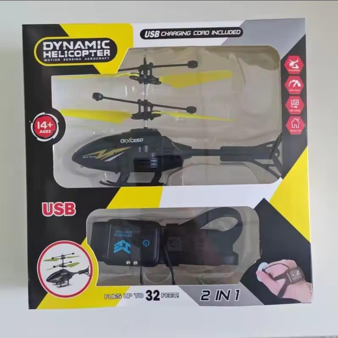 Electric Helicopter for Kids 1-10 with Induction Watch - Image 5