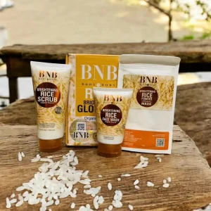 BNB Rice Glow 3-in-1 Skincare Bundle for Radiant Skin