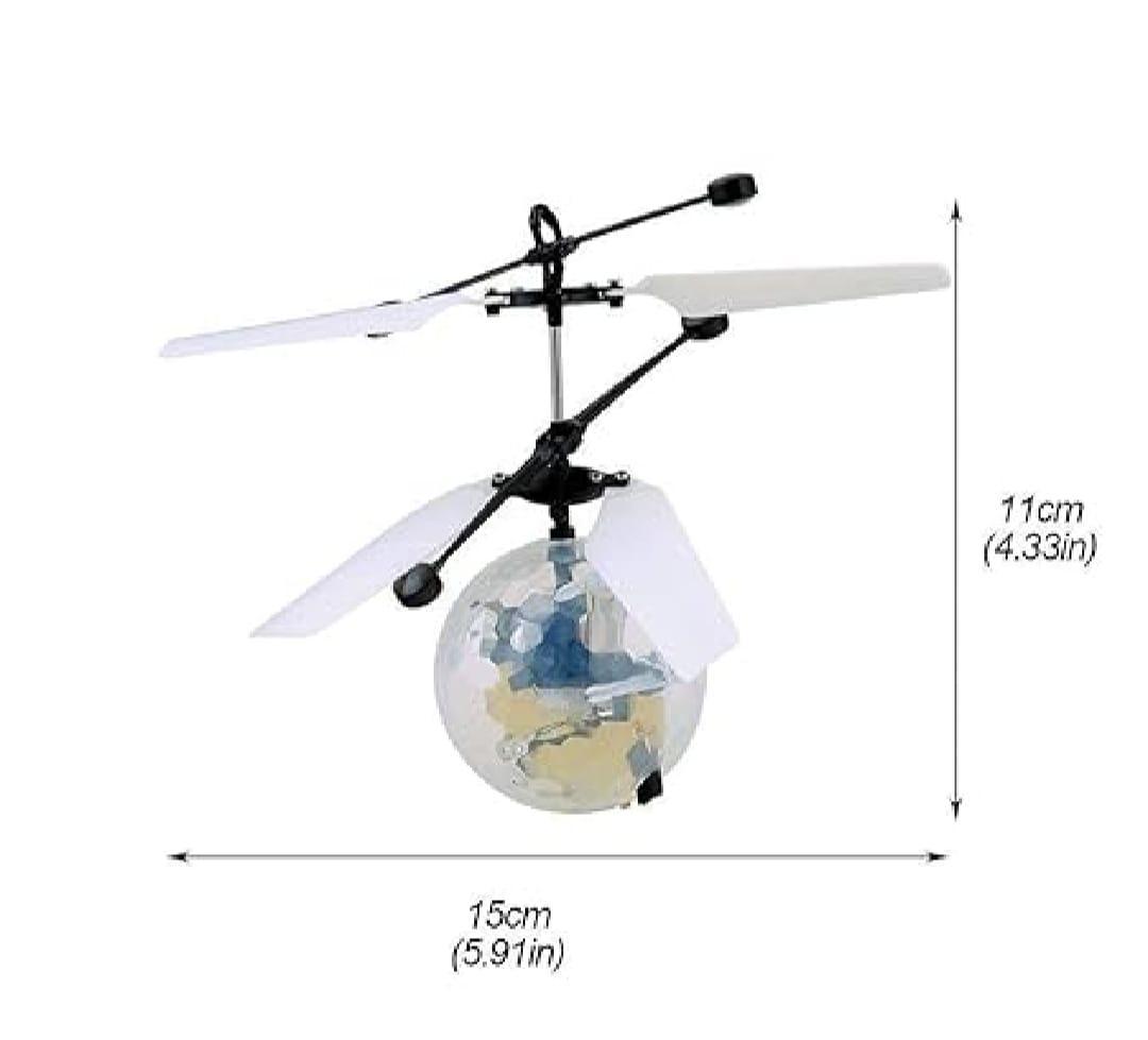 Mini Induction Flying Ball with LED Lights for Kids - Image 3