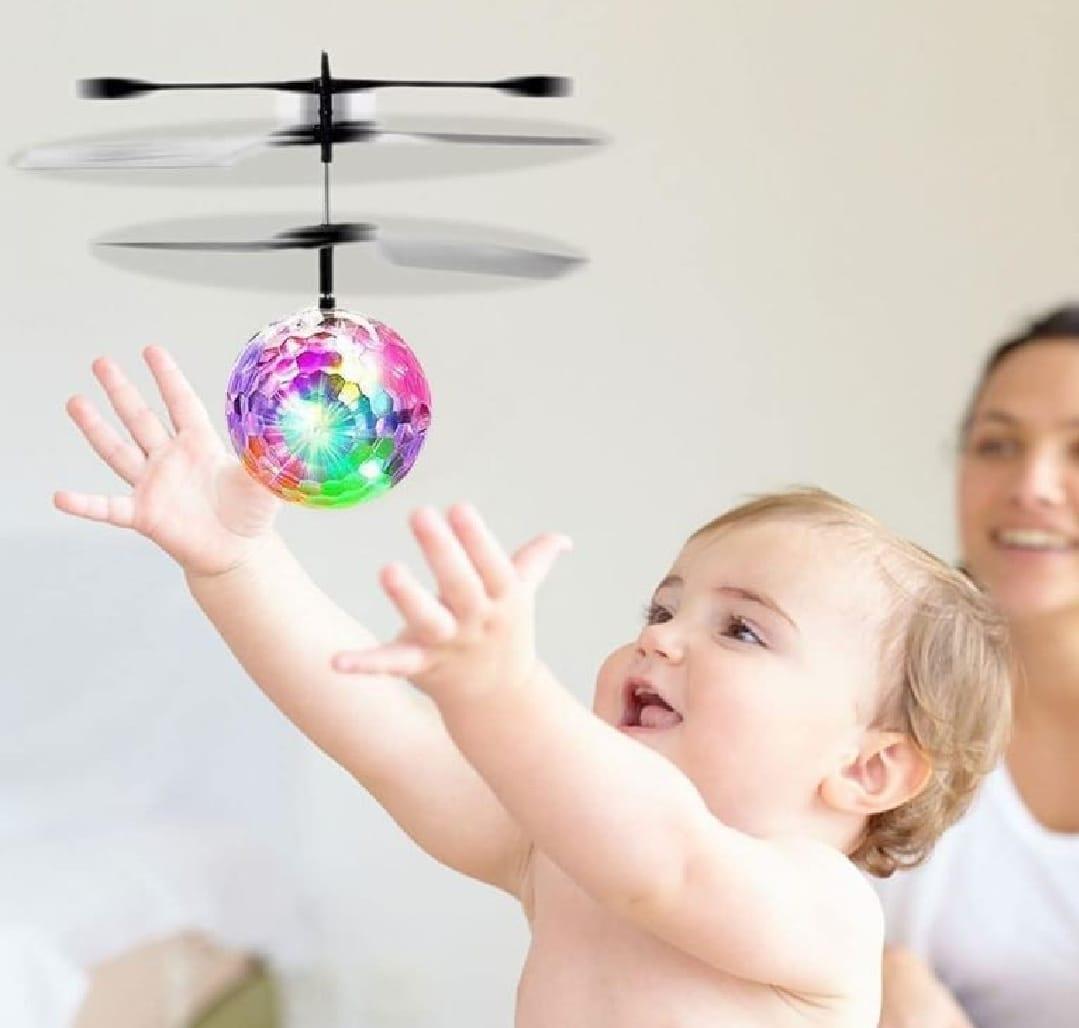 Mini Induction Flying Ball with LED Lights for Kids - Image 4