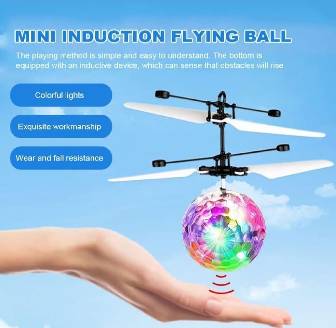 Mini Induction Flying Ball with LED Lights for Kids - Image 5