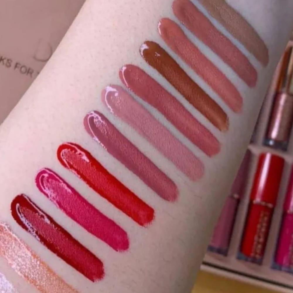 Premium 12 Shade Lip Gloss Set Smudge Proof Long Lasting - Image 3