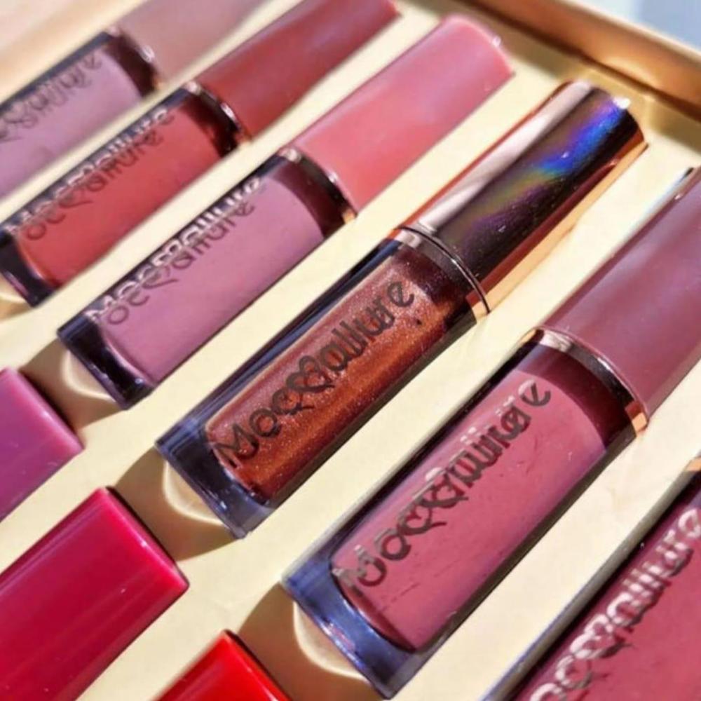 Premium 12 Shade Lip Gloss Set Smudge Proof Long Lasting - Image 4