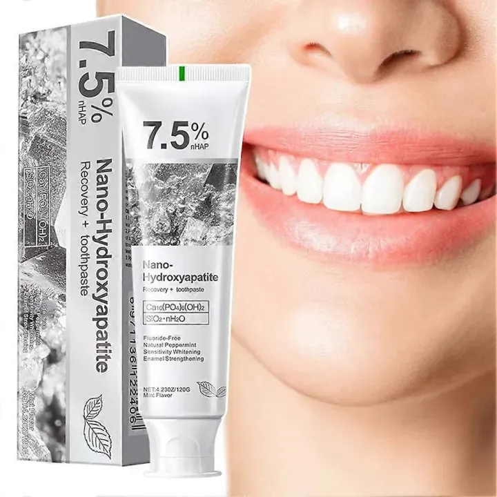7.5% Nano Hydroxyapatite Teeth Whitening Toothpaste 120GM - Image 4