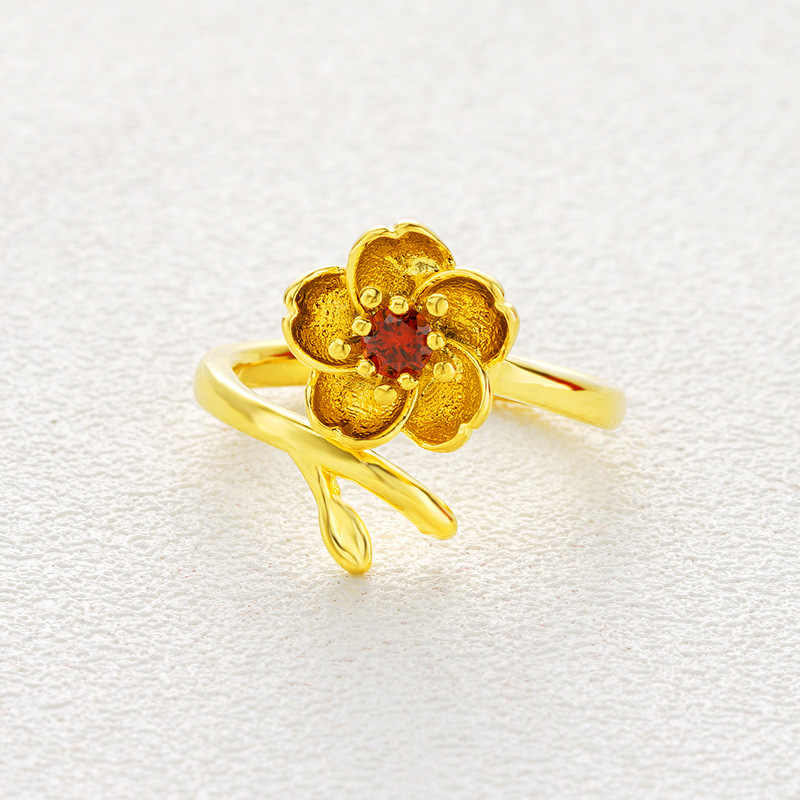 Gold Plated Daisy Jewelry Set for Women - Image 10